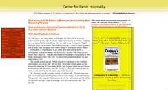 Desktop Screenshot of catholichospitality.com